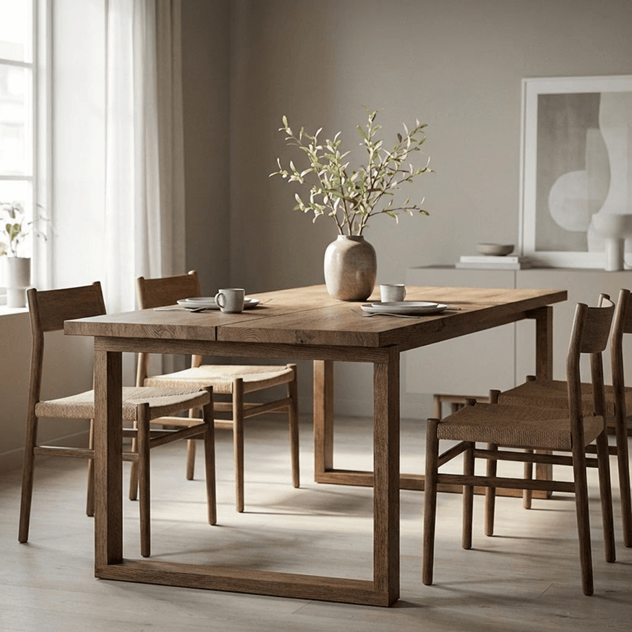 AI-generated lifestyle interior product visuals for furniture and home decor brands — Adject